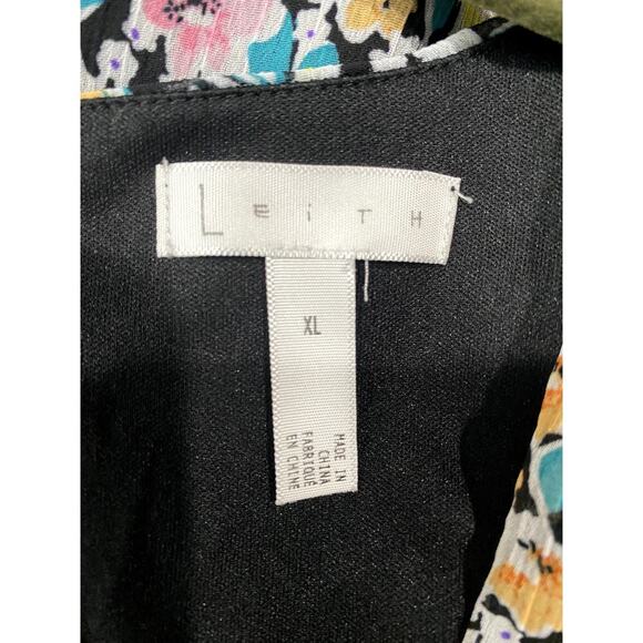 ✨HOST PICK✨ Leith Ditzy Floral Ruffle Long Sleeve Chiffon Dress - Size XL (NWT) - Picture 6 of 6